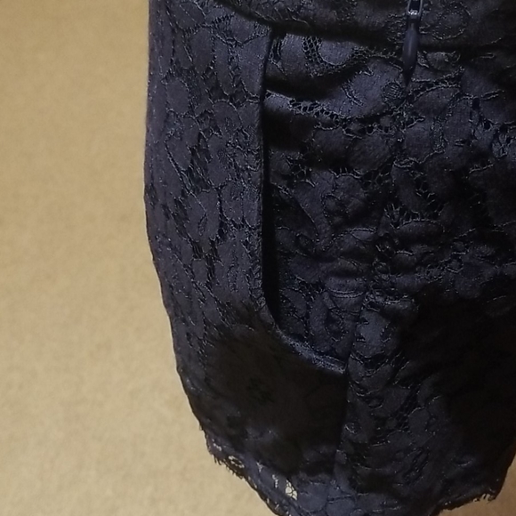 Joie Navy Lace Shorts - Picture 3 of 6